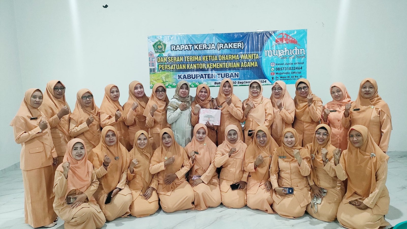 Rapat Kerja DWP Kemenag Tuban 2024 Sukses Digelar di Batu, Malang