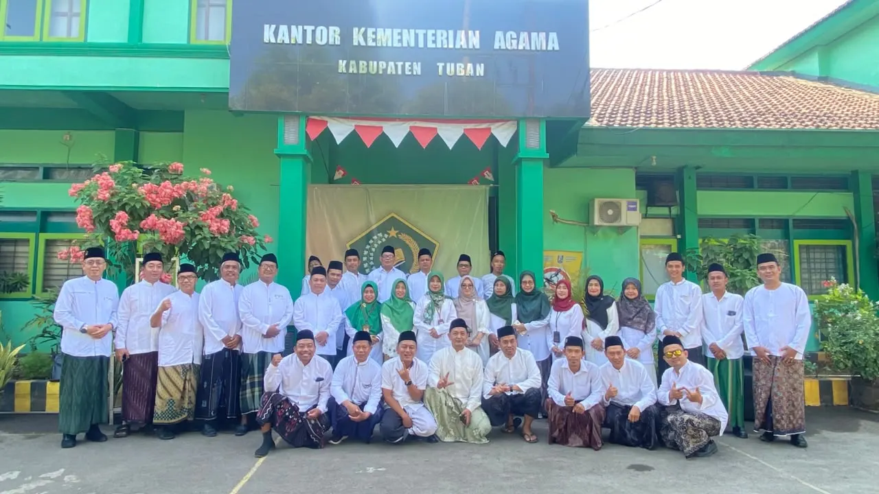 Apel Pagi Bernuansa Santri, Kemenag Tuban Siap Menyongsong Hari Santri 2026