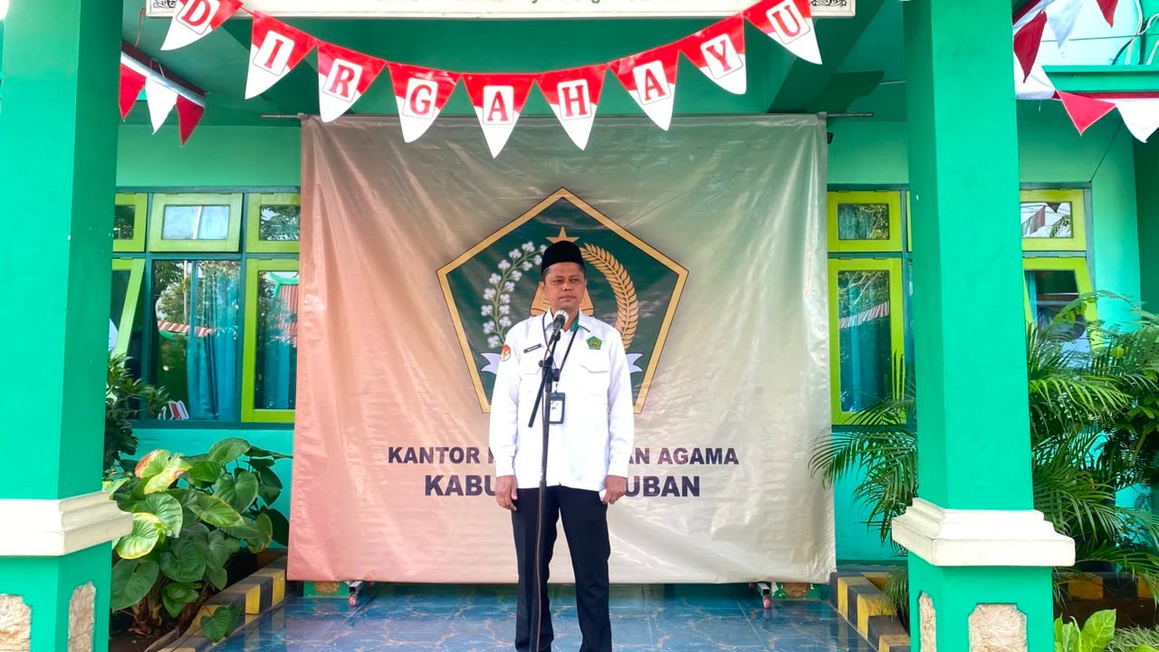Apel Senin Kemenag Tuban: Pengawas PAI Sosialisasikan CP Terbaru dan Gencarkan “GERCAP Merdeka”