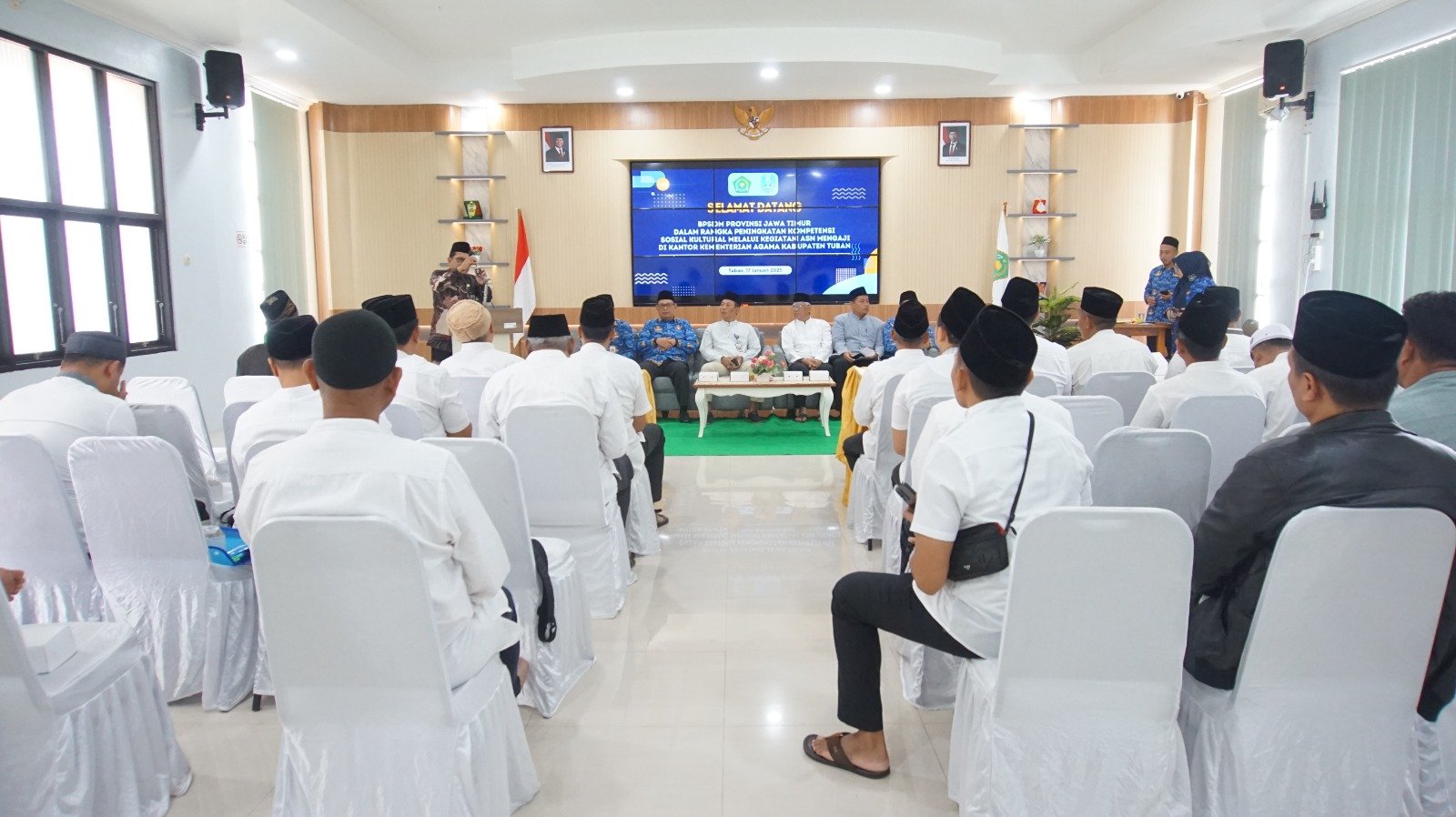 Kemenag Tuban Terima Kunjungan Peningkatan Kompetensi Sosial Kultural BPSDM Provinsi Jawa Timur