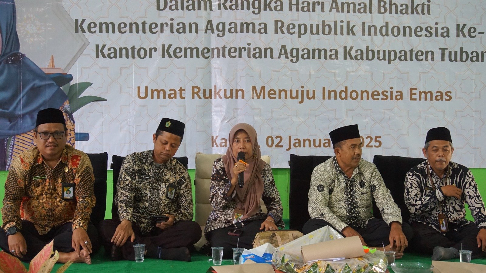Peringati Hari Amal Bakti, Kemenag Tuban Ikuti Khotmil Qur'an dan Istighosah Secara Daring