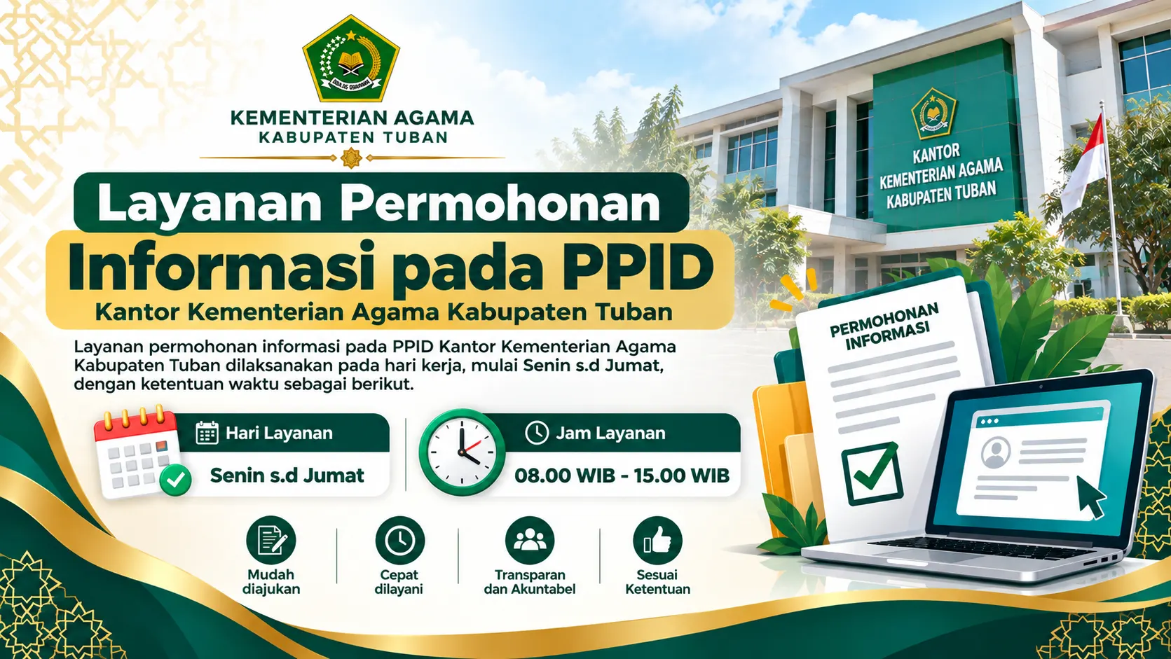 Jadwal Pelayanan PPID