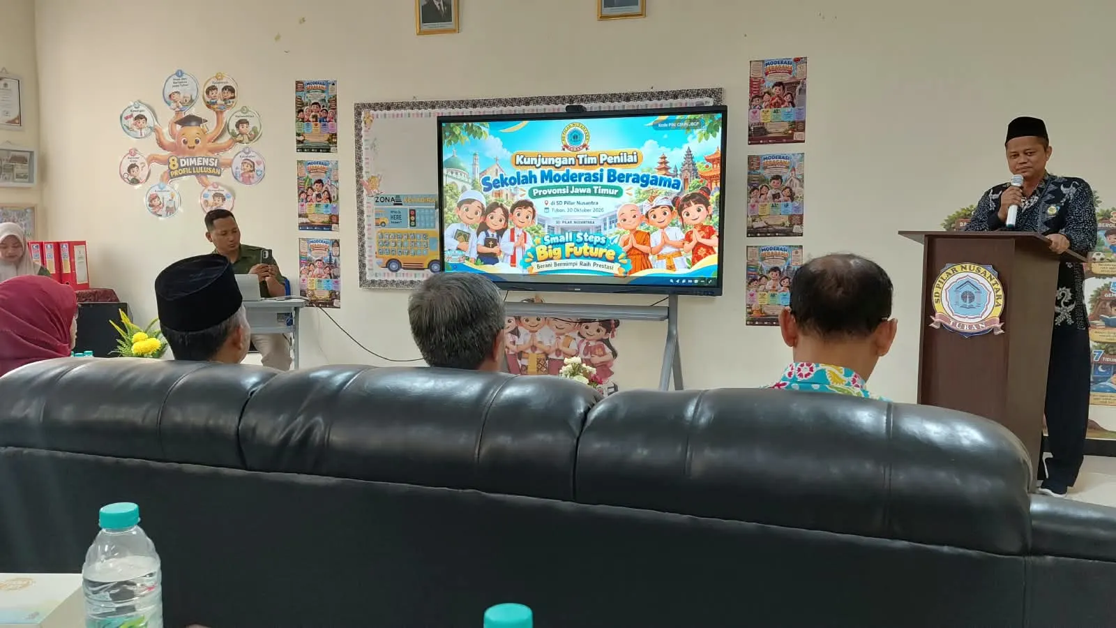 Kukuhkan Status Finalis 6 Besar Jatim, SD Pilar Nusantara Tuban Sambut Visitasi Tahap II Penghargaan SMB 2026