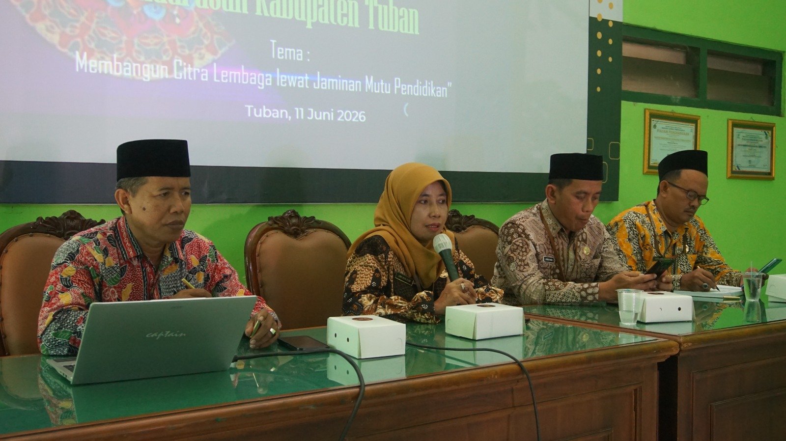 Koordinasi Dimatangkan, Sarasehan Pendidikan Madrasah Tuban Siap Angkat Citra Lembaga Melalui Jaminan Mutu