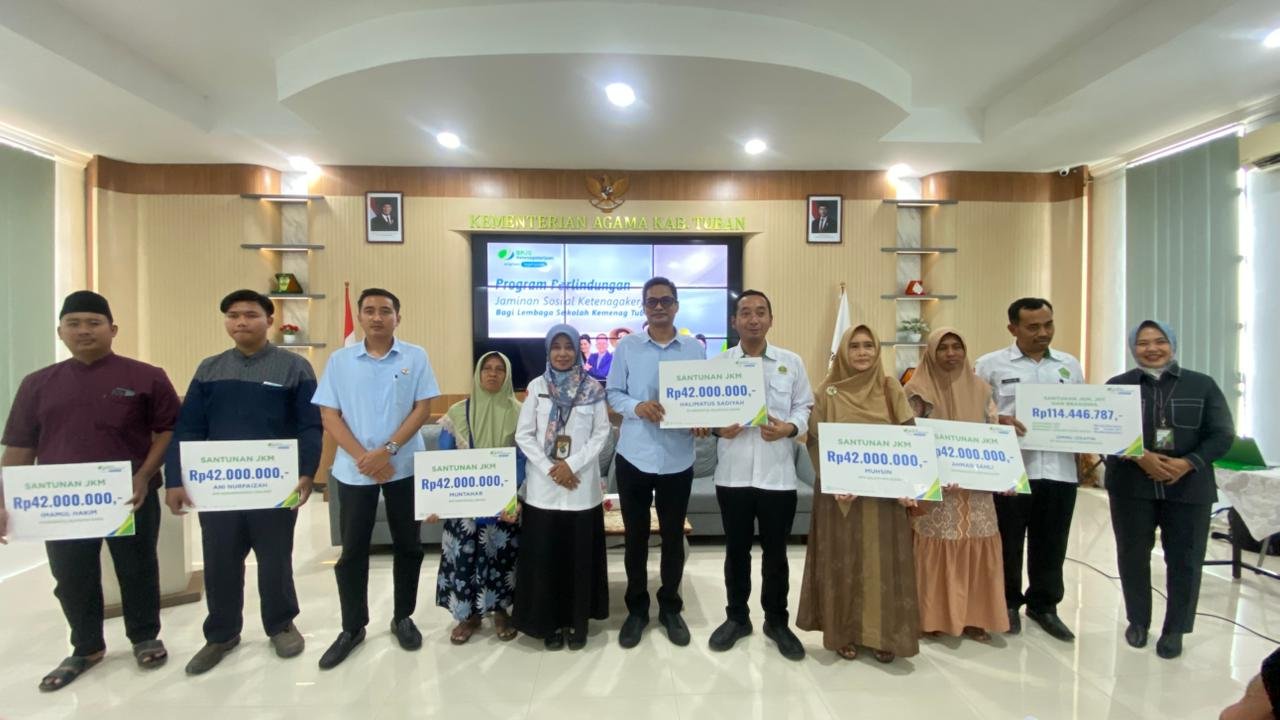 Perkuat Perlindungan Guru, Kemenag Tuban Dorong Akselerasi Jaminan Sosial Ketenagakerjaan di Madrasah